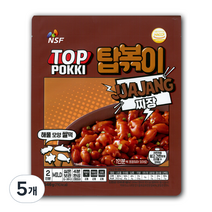 탑볶이 짜장맛, 346g, 5개