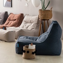 폴리몰리 607C 빈백 방수속커버, 차콜