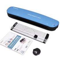 페이퍼프랜드 실속형 A4코팅기 + 코팅지 25p + 재단기 + 코너라운더 세트, A4, NEW PL-230 A4 (블루)