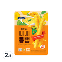 베베쿡 더 맛있는 빼빼롱뻥 과자, 2개, 구운옥수수