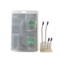 브러쉬포유 리필치간칫솔 원기둥3s 0.7mm 200p+거치대, 1개