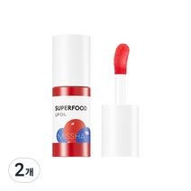 미샤 슈퍼푸드 베리 립 오일, 혼합색상, 2개