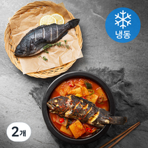 사랑해어 손질 통우럭 (냉동), 500g, 2개