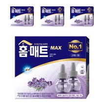 홈매트 홈솔루션 라벤더 리필 2p, 58ml, 4개