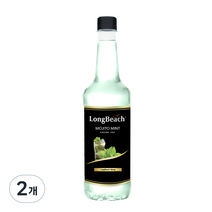 롱비치 MOJITO MINT SYRUP, 740ml, 2개