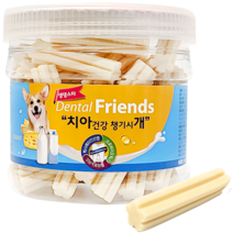댕댕스타 덴탈프랜즈 개껌, 밀크&치즈, 1개