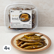 일미 국내산 청양고추 장아찌, 400g, 4팩