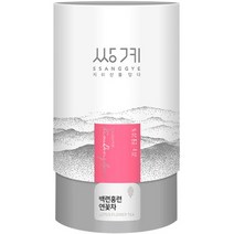 쌍계명차 백련홍련연꽃차, 20g, 1개, 1개