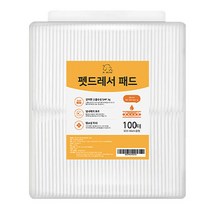 펫드레서 강아지 흡수력 좋은 배변패드 18g, 100매, 1개