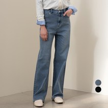 ELLE PARIS 와이드핏 데일리 데님 팬츠