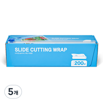 EZn이지엔 이지엔 슬라이드커팅 위생랩, 5개