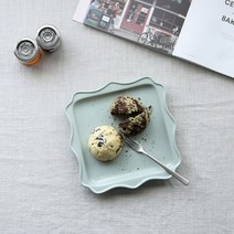 에라토 벨라 사각접시, 민트, 1개