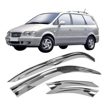 엑스핏 윈드레인 안깨지는 크롬 썬바이저 4p 세트, 트라제XG