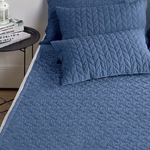 더자리 데일리 순면 피그먼트 워싱 베개커버 2p