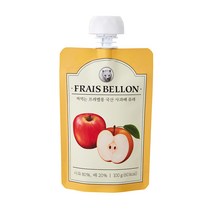 프레벨롱 짜먹는 과일 퓨레, 혼합맛(사과/배), 100g, 1개