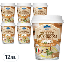 폰타나 그릴드 머쉬룸 컵수프, 20g, 12개입