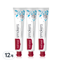 레드씰 스모커스 치약, 100g, 12개
