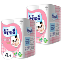 잘풀리는집 천연펄프 키친타올 150매, 4롤, 4개