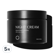 블랙몬스터 나이트 크림, 5개, 100ml
