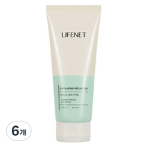 라이프넷 저자극 고마쥬 각질제거 필링젤, 150ml, 6개