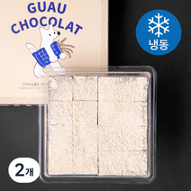 구아우쇼콜라 제주 보리개역 파베 초콜릿 (냉동), 120g, 2개