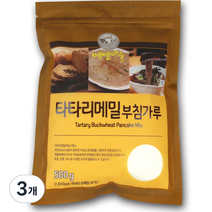 메밀마을 타타리메밀 부침가루, 500g, 3개