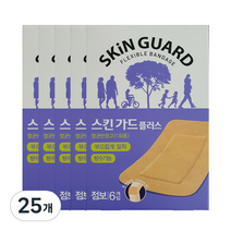스킨가드 플러스 점보 재생밴드 6p, 25개