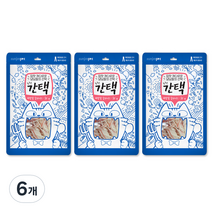 간택 고양이간식 생선살 30g, 게맛살슬라이스, 6개