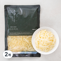 디스이즈 국내산 무로 만든 무 짠지채, 1kg, 2개