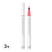 루나 뮤티드 쉐이드 브러쉬 아이 라이너 0.5g, 5호 파파야펀치, 3개