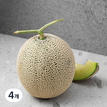 국내산 머스크멜론, 2kg, 4개