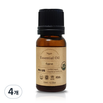 퓨어스 사이프러스 오일, 10ml, 4개