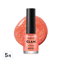 에뛰드 모디 글램 네일즈 9ml, 112호 코랄프리즘, 5개