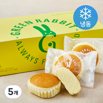 그린래빗 폭신 촉촉 미니 바나나향 케이크 (냉동), 420g, 5개