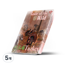 토우 트레이 그레인프리 강아지 주식캔, 칠면조 앤 오리, 390g, 5개