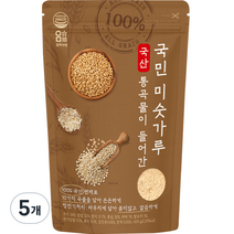 엄마사랑 국산 통곡물이 들어간 국민 미숫가루, 600g, 5개