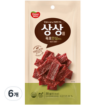 동원 상상육포 안심, 30g, 6개