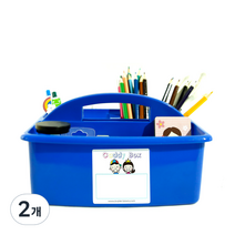 슈퍼쌤에듀 컬러 캐디박스, 블루, 2개