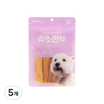 핏펫 강아지 츄잇 만두 개껌, 칠면조, 5개