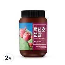 건강스토리 국내산 백년초 분말, 2개, 200g