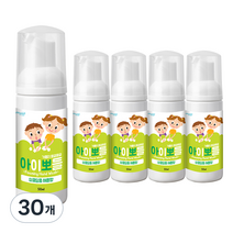 아이뽀들 휴대용 핸드워시 애플향, 50ml, 30개