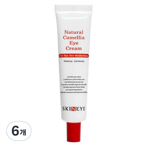스킨아이 내추럴 발효 동백 아이크림, 30ml, 6개