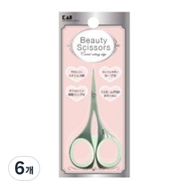 카이 세련된 미용가위 수지 링 부착 KQ3113, 6개