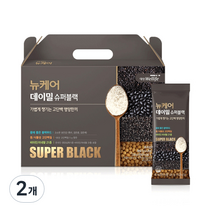 뉴케어 데이밀 슈퍼블랙 선식가루, 2개, 980g