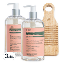 일오삼공 여성 속옷 세탁세제 500ml x 2p + 우드 미니 빨래판 세트, 3세트