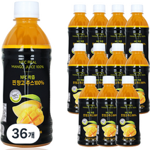 파모빗 찐 망고 주스, 350ml, 36개