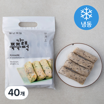 청년떡집 치아바떡 (냉동), 60g, 40개