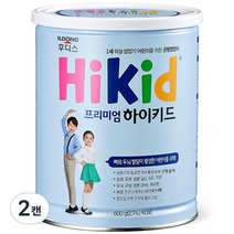 일동후디스 프리미엄 하이키드, 미숫가루맛, 2캔, 600g