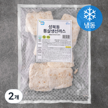 바른웰 성북동 통살 생선까스 10개입 (냉동), 600g, 2개