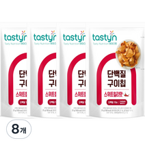 종근당건강 테이스틴 단백질 구이칩 스위트칠리, 25g, 8개